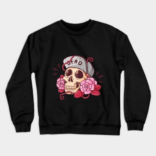 Floral Skull Crewneck Sweatshirt